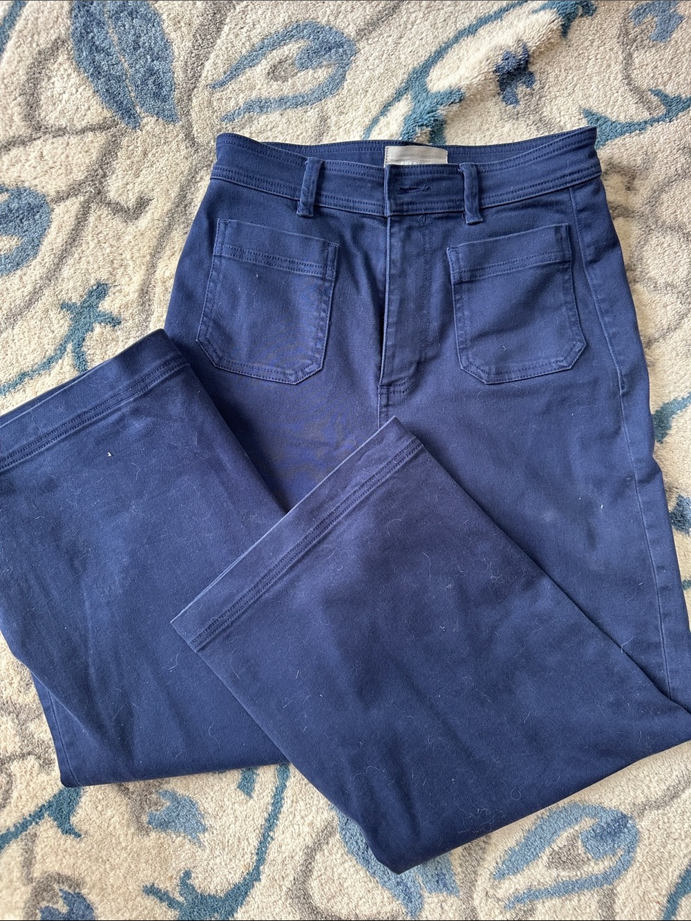Everlane wide leg crop pockets